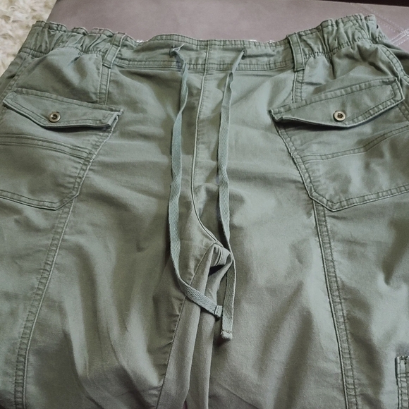 Pilcro Utility Drawstring Pocket Pants/Anthropologie/Size Large/New - Picture 11 of 15